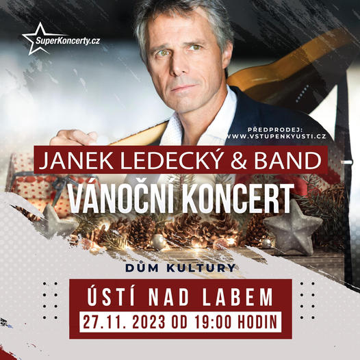 JANEK LEDECKÝ & BAND: Vánoční koncert